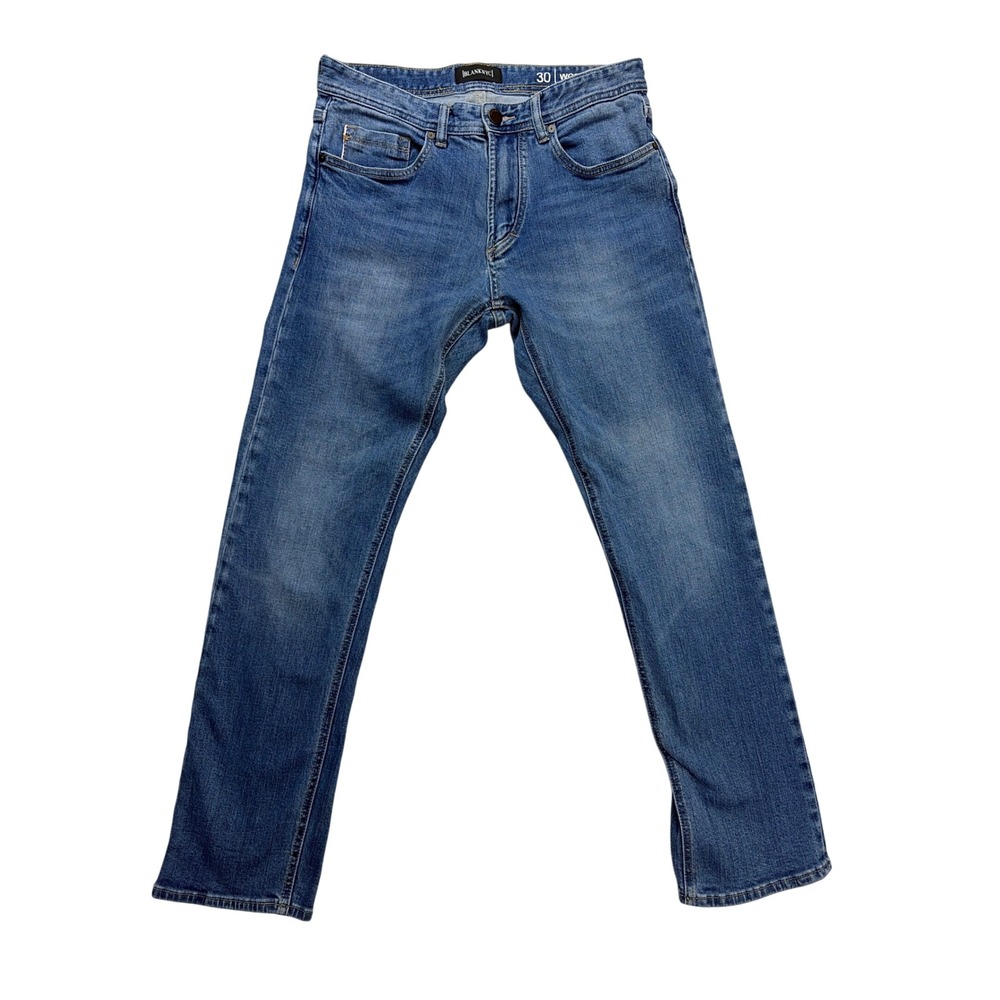 Blank NYC Wooster Jeans Mens 30 Blue Slim Straight Denim 22RM1417SF0